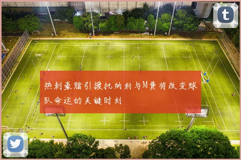 热刺豪赌引援托纳利与M费将改变球队命运的关键时刻